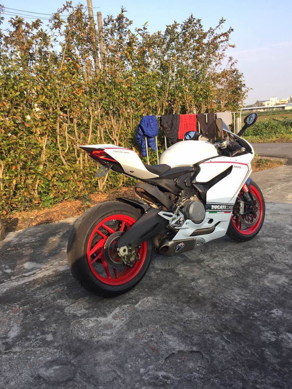Customer photo review of Special Black Red Design For Ducati 899 1199  Fairing Kit