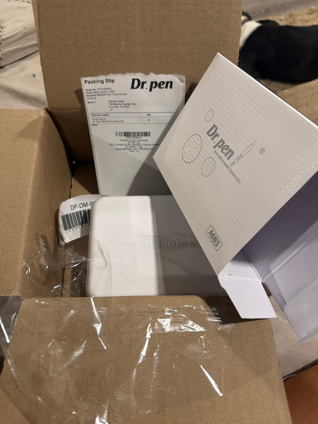 Customer photo review of Dr. Pen M8S Microneedling Pen