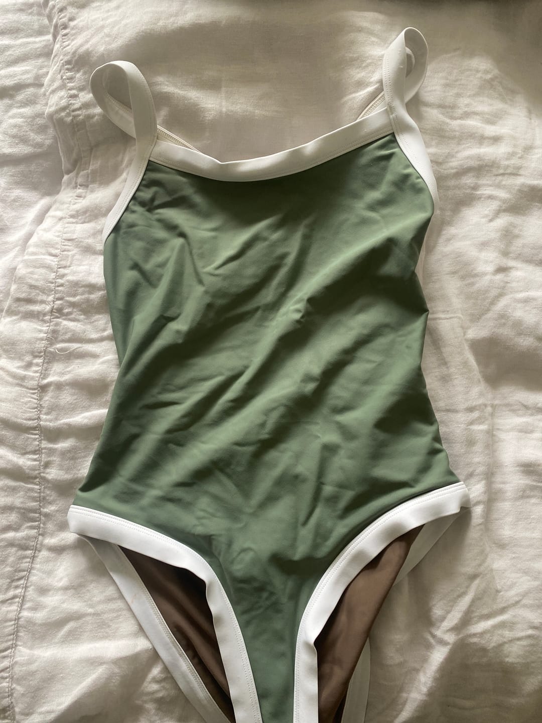 Customer photo review of Raya Onepiece - Matcha/Latte