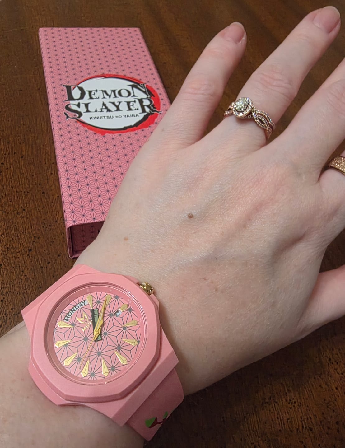 Customer photo review of DT023DS - DEMON SLAYER NEZUKO WATCH