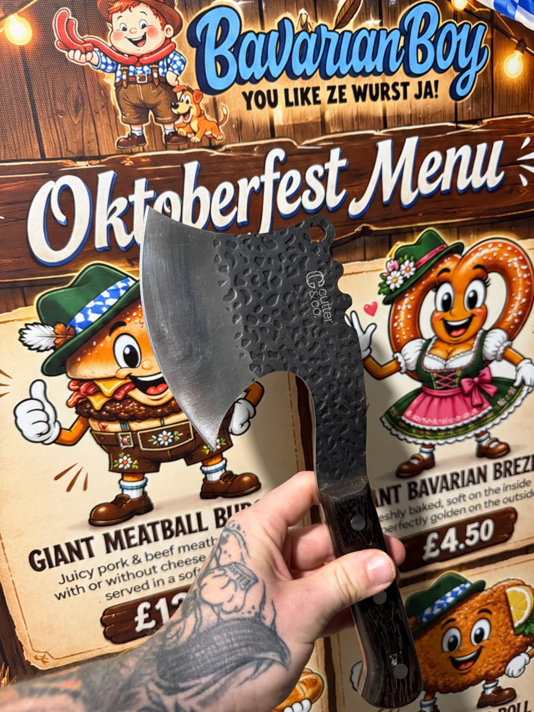 Customer photo review of BBQ AXE Ranger Series
