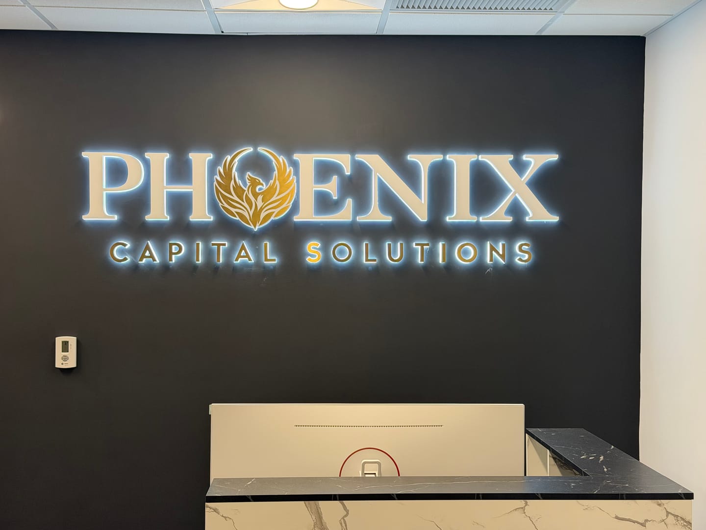 Customer photo review of Two Custom Signs For Matthew Bailey