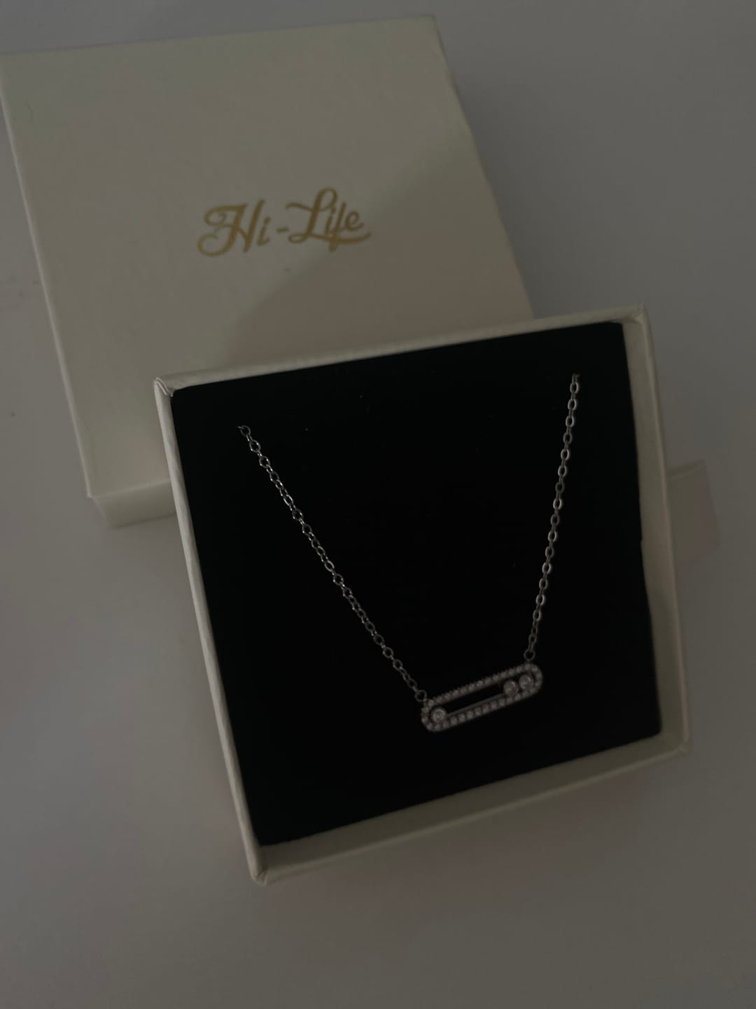 Customer photo review of Pave Soul Kette 18K Vergoldet