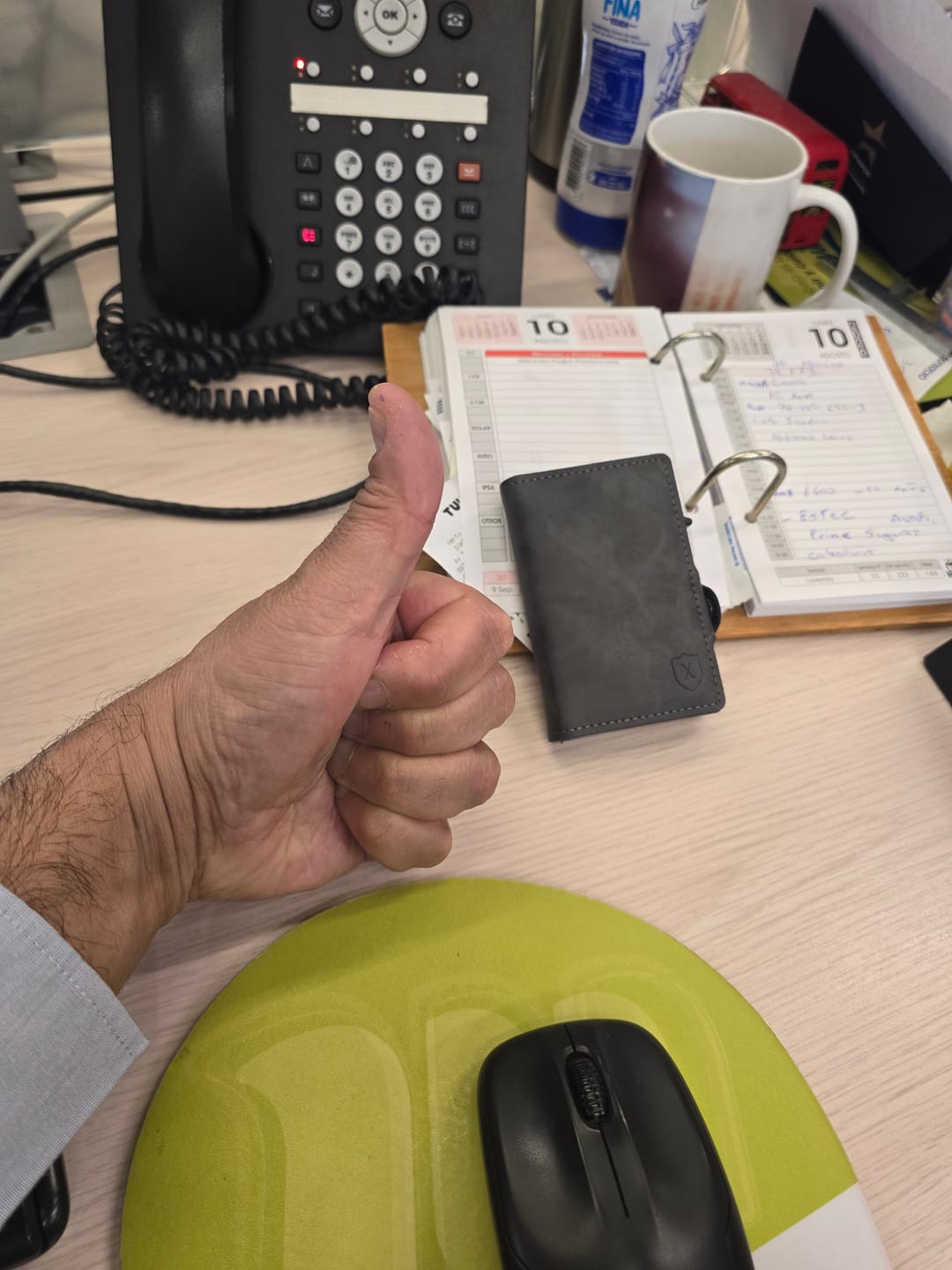 Customer photo review of Billetera Modelo Deluxe