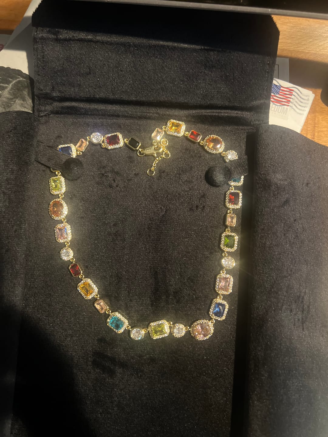 Customer photo review of Solstice Purely Gems Necklace (No Motifs/Crosses)