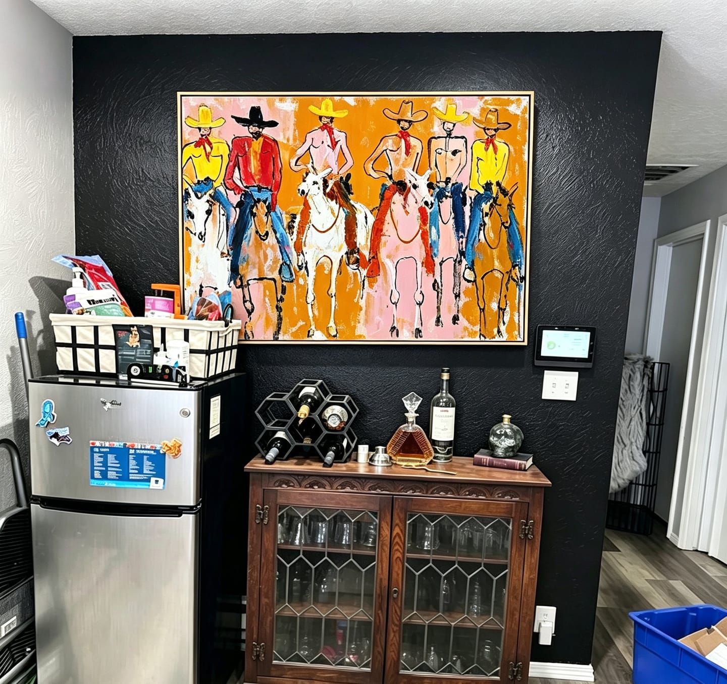 Customer photo review of Golden Posse-Cowboy Riders Painting