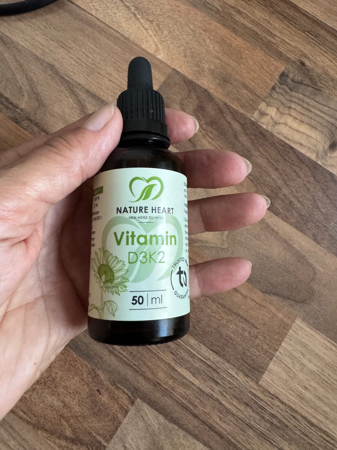 Customer photo review of Vitamin D3+K2 Tropfen