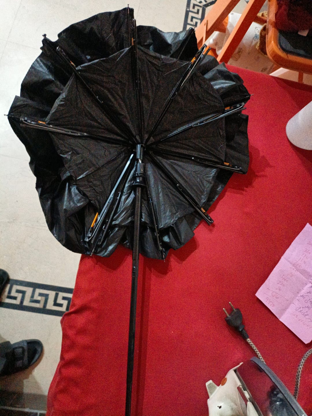 Customer photo review of UV Protected Umbrella with Torch - Unbreakable | Windproof | Waterproof