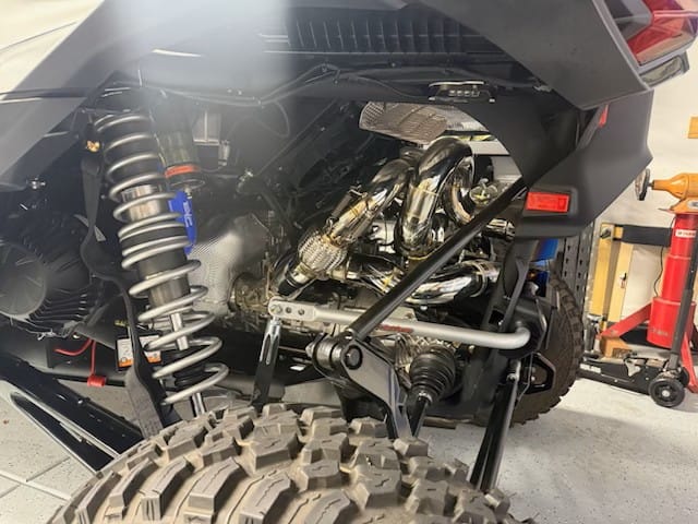 Customer photo review of RPM Can-Am Maverick R 3" Sport Muffler - Slip On Sport Exhaust