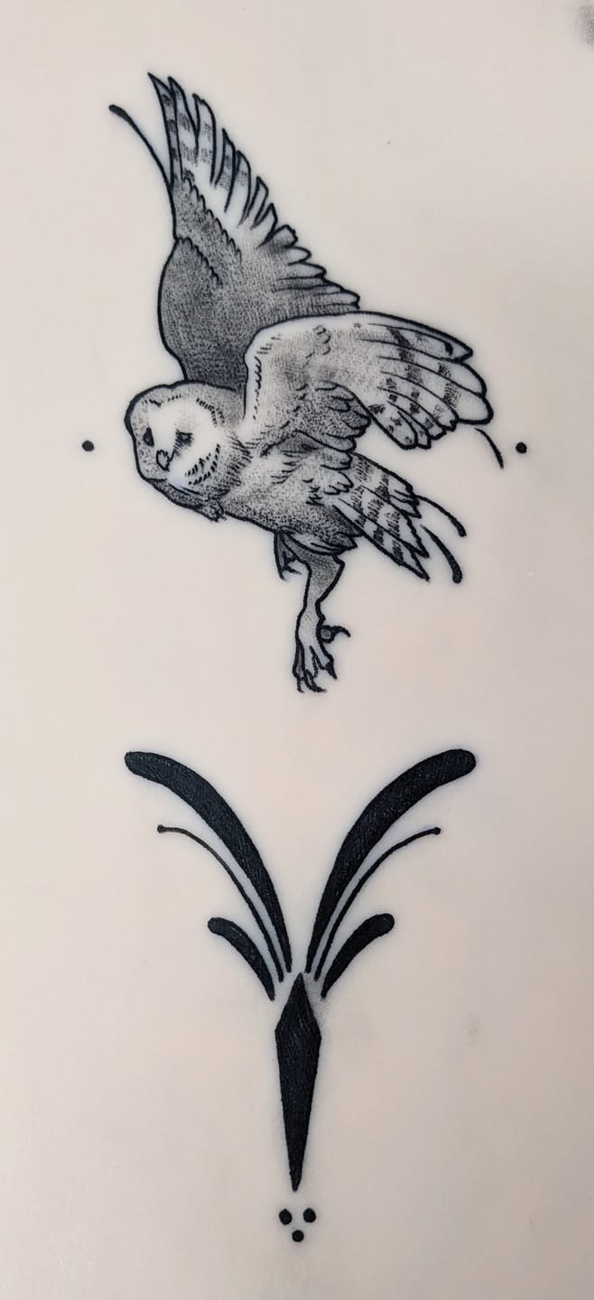 Customer photo review of Tattoo Practice Skin | Size Medium A4 | Pack of 10