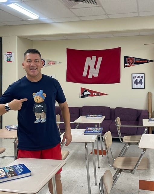 Customer photo review of Chicago Cub Bear T-Shirt