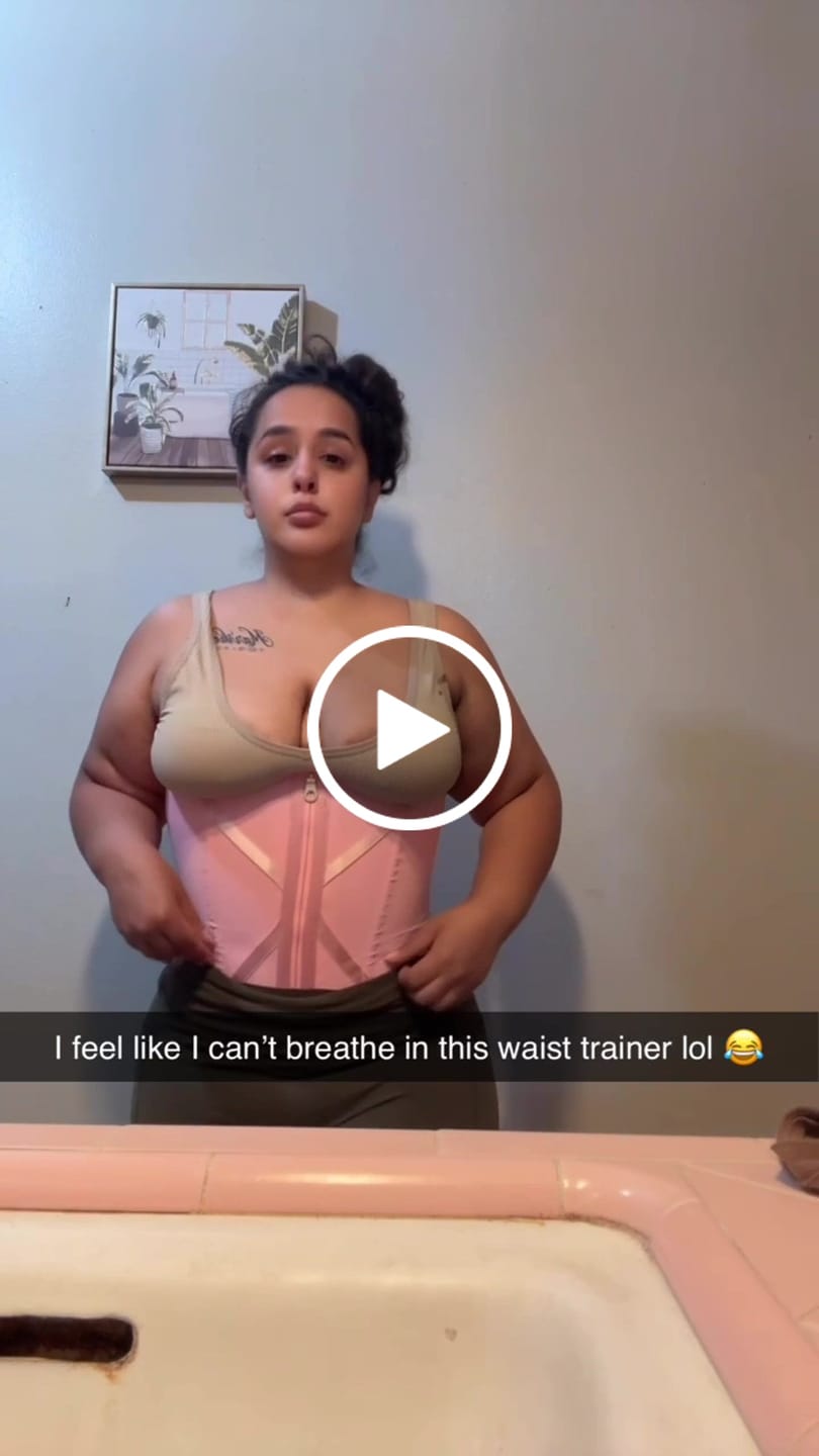 Customer video review of 2002 Ultra Snatching Waist Trainer
