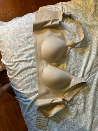 Customer photo review of Comfortable Wireless Full Coverage Jelly Smoothing Bra