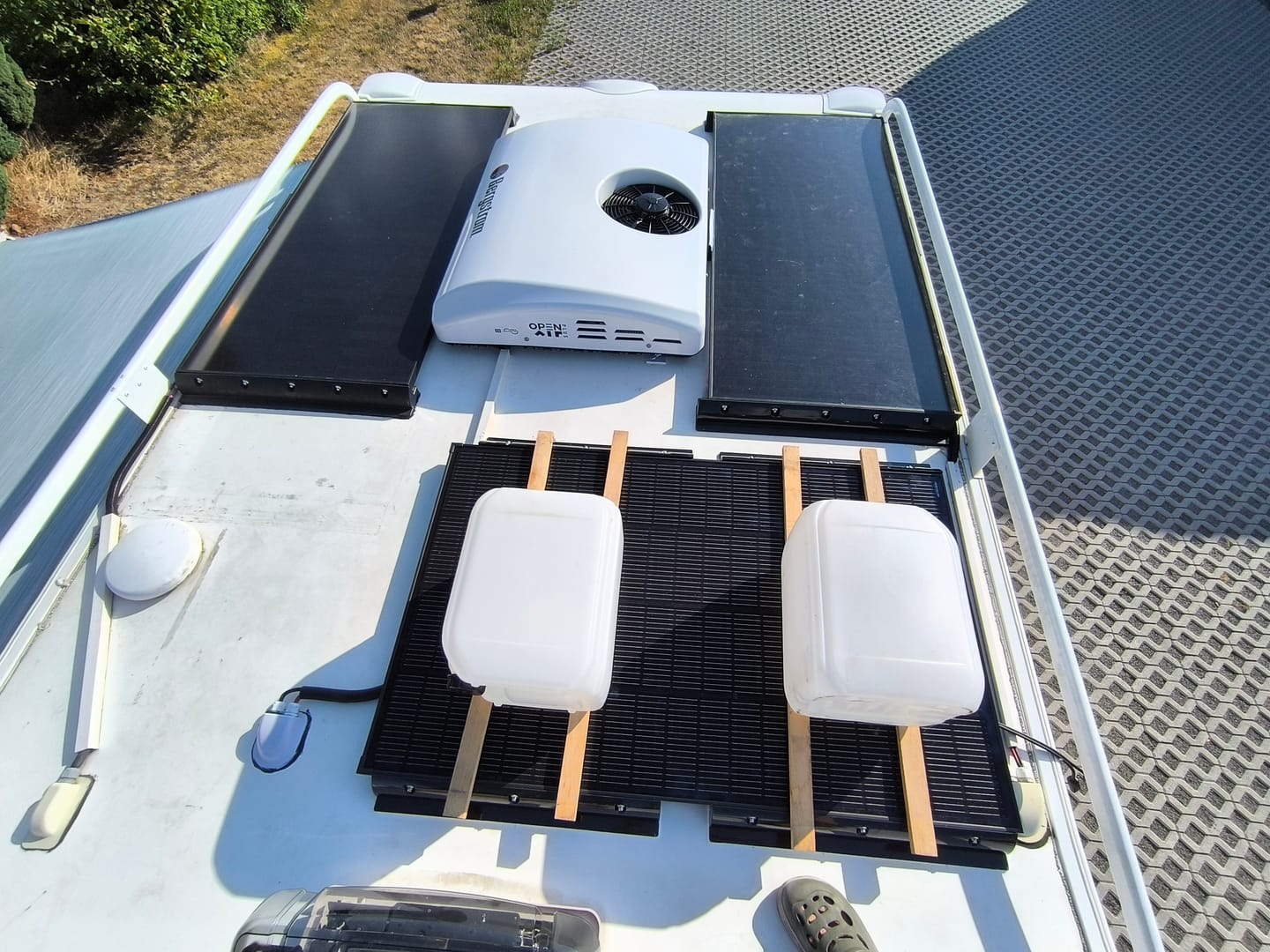 Customer photo review of Ray Solarmodul 200W Komplett Schwarz