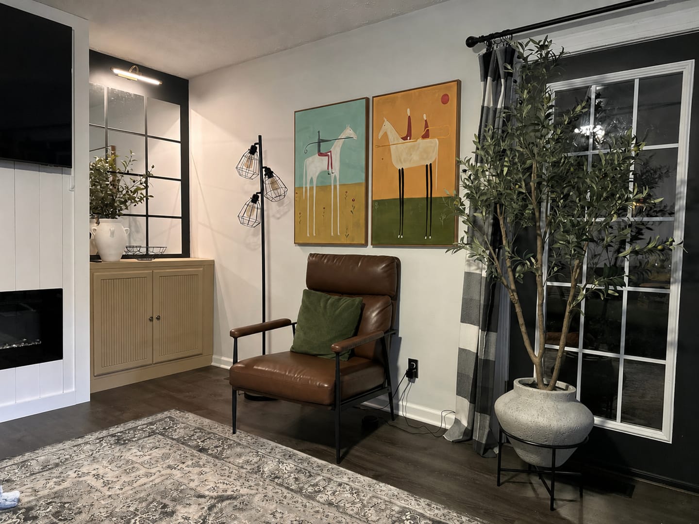 Customer photo review of Vintage Americana Art Set of 2 #VA125