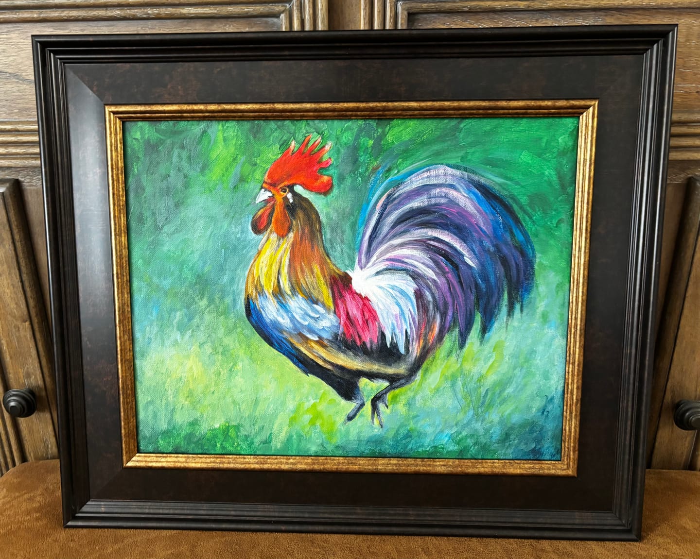 Customer photo review of 11x14 Rolled Canvas Prints