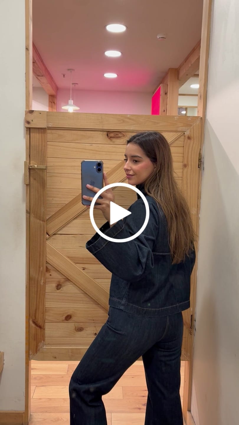 Customer video review of Pantalón Básico Indigo