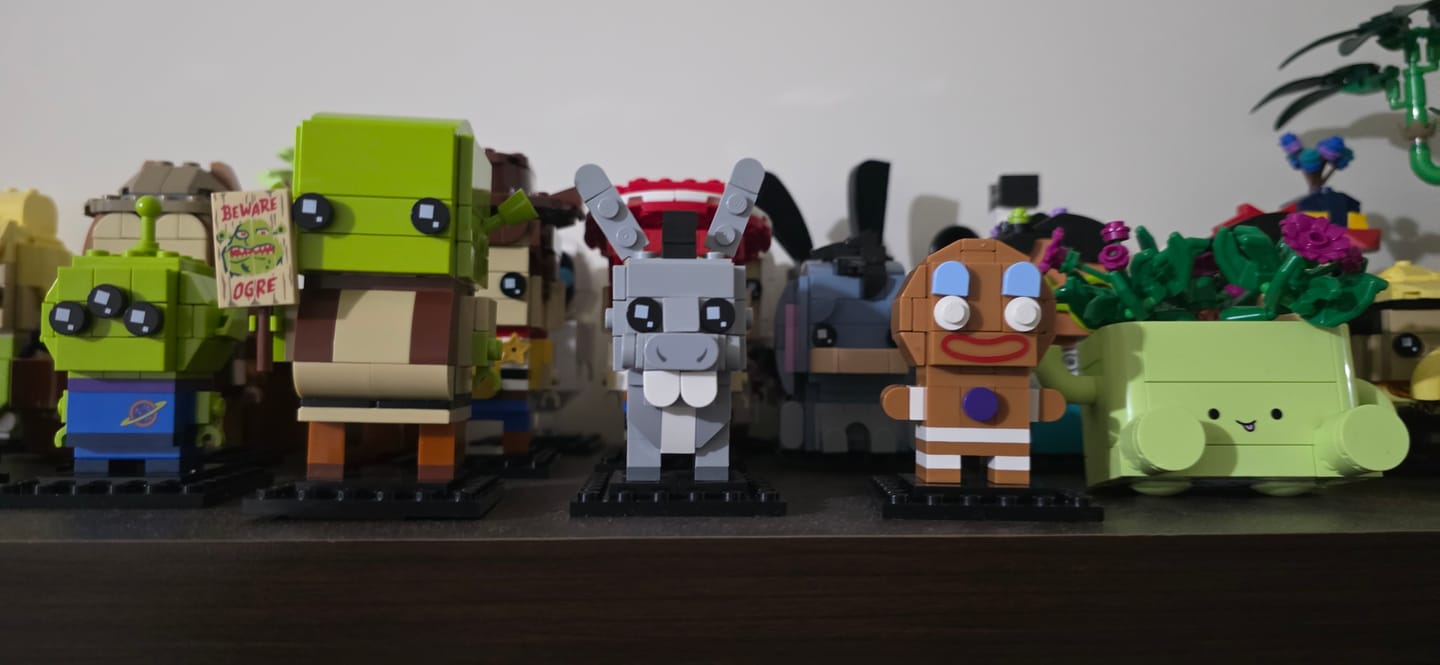 Customer photo review of Figuras de Shrek, Burro y Jengi