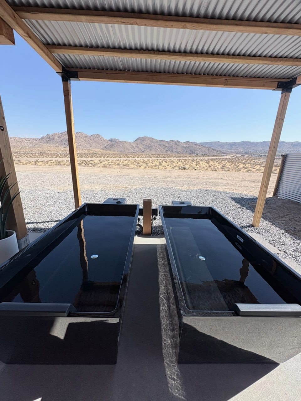 Customer photo review of Apex Acrylic Cold Plunge Tub + Chiller Bundle