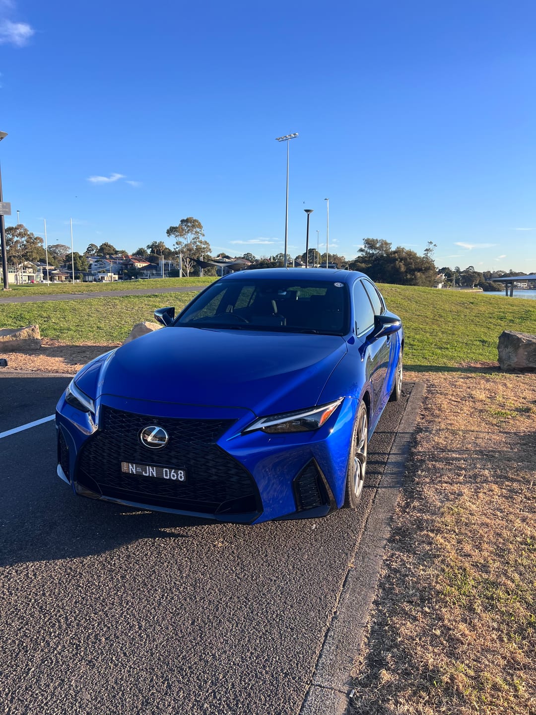 Customer photo review of Lexus IS 300/ 300H/ 350/ 500 F-SPORT GEN 3 2020-2025 - Miniature Plinth (FRONT)