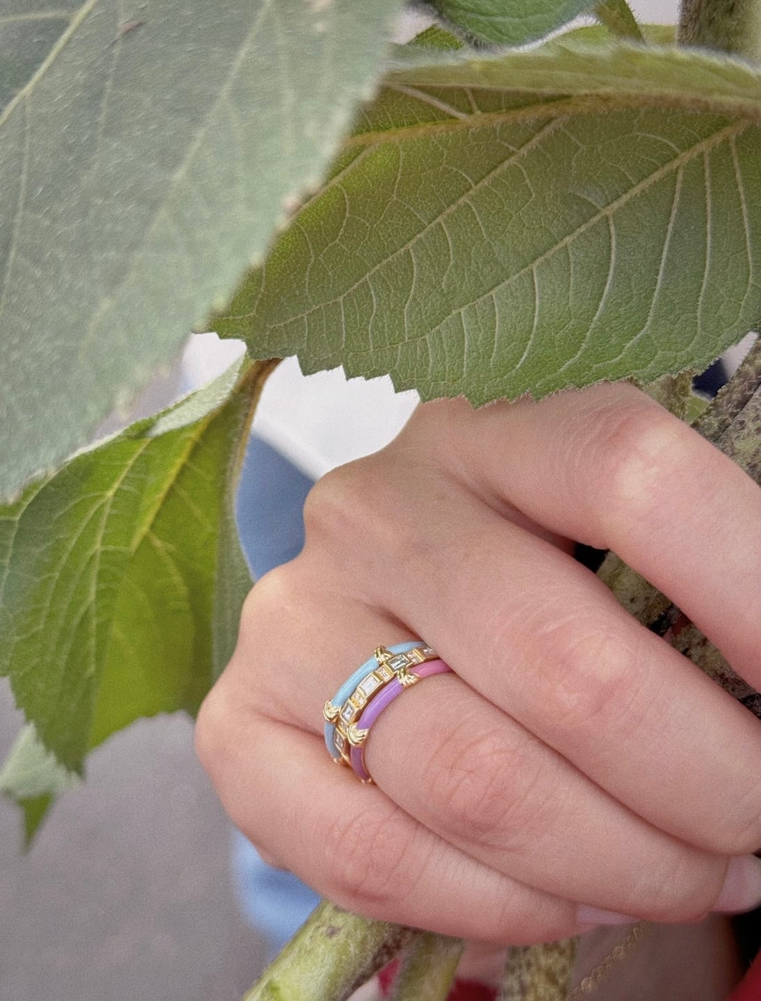 Customer photo review of Bubblegum Ring