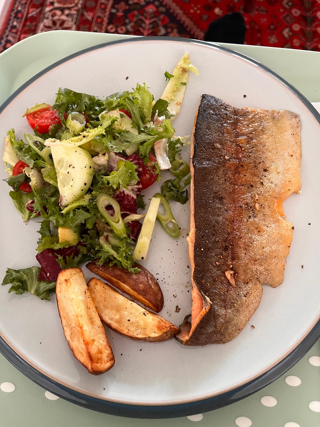 Customer photo review of Rainbow Trout fillet