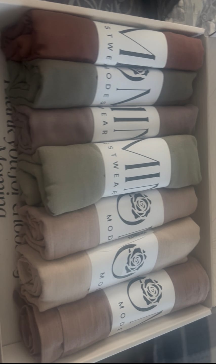 Customer photo review of Premium Rayon Hijab - Light Mocha