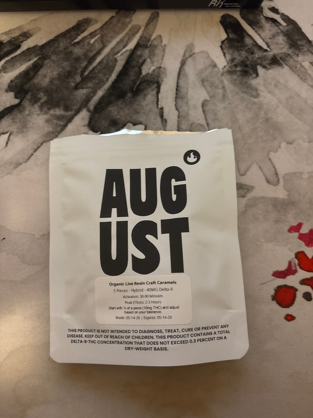 Customer photo review of Craft Organic Live Resin Caramels