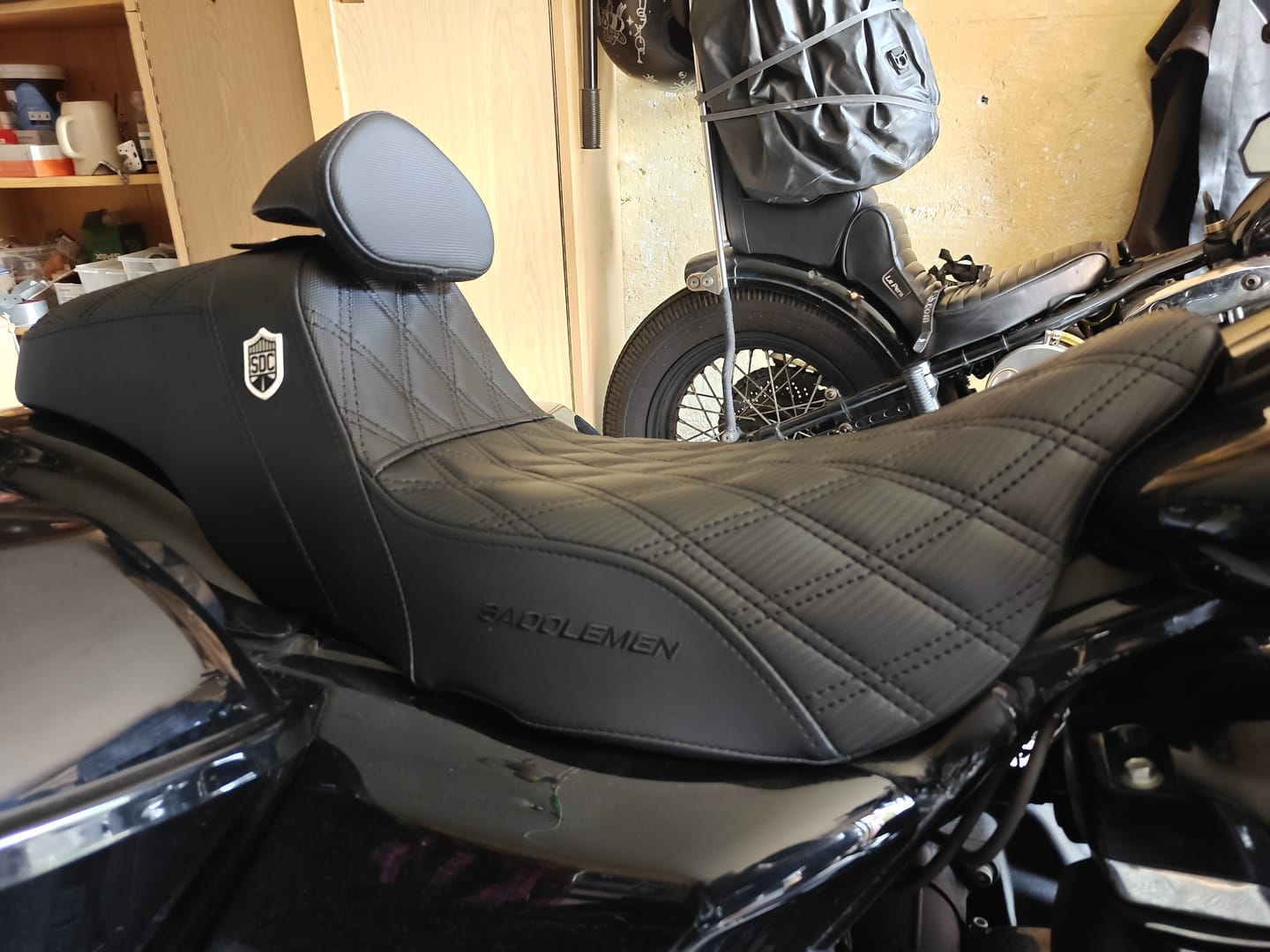 Customer photo review of SDC Performance Lehne für Touring ab 09