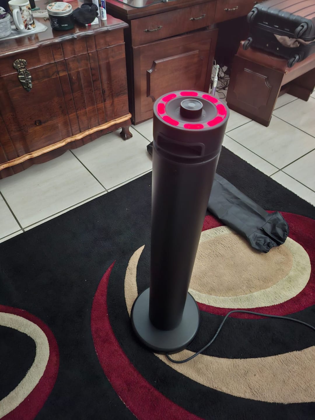 Customer photo review of Indoor & Outdoor Infrared Heater