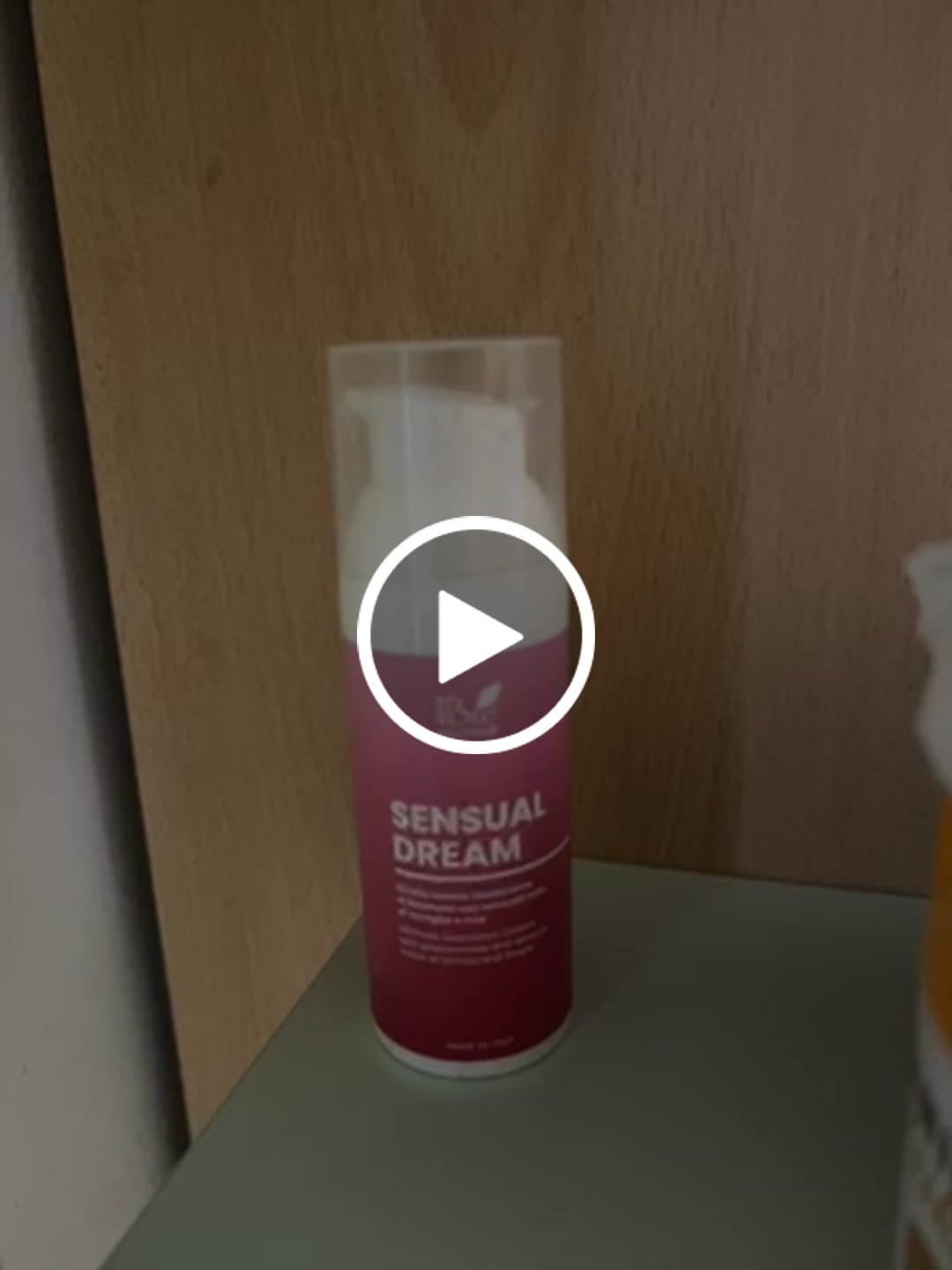Customer video review of Sensual Dream - Crema Intima