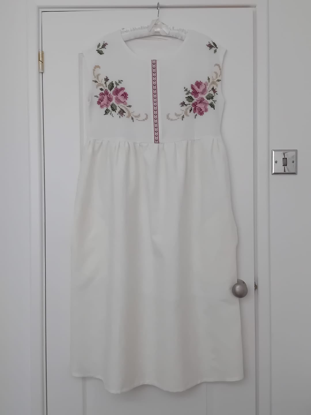 Customer photo review of Washed Linen Blend Fabric