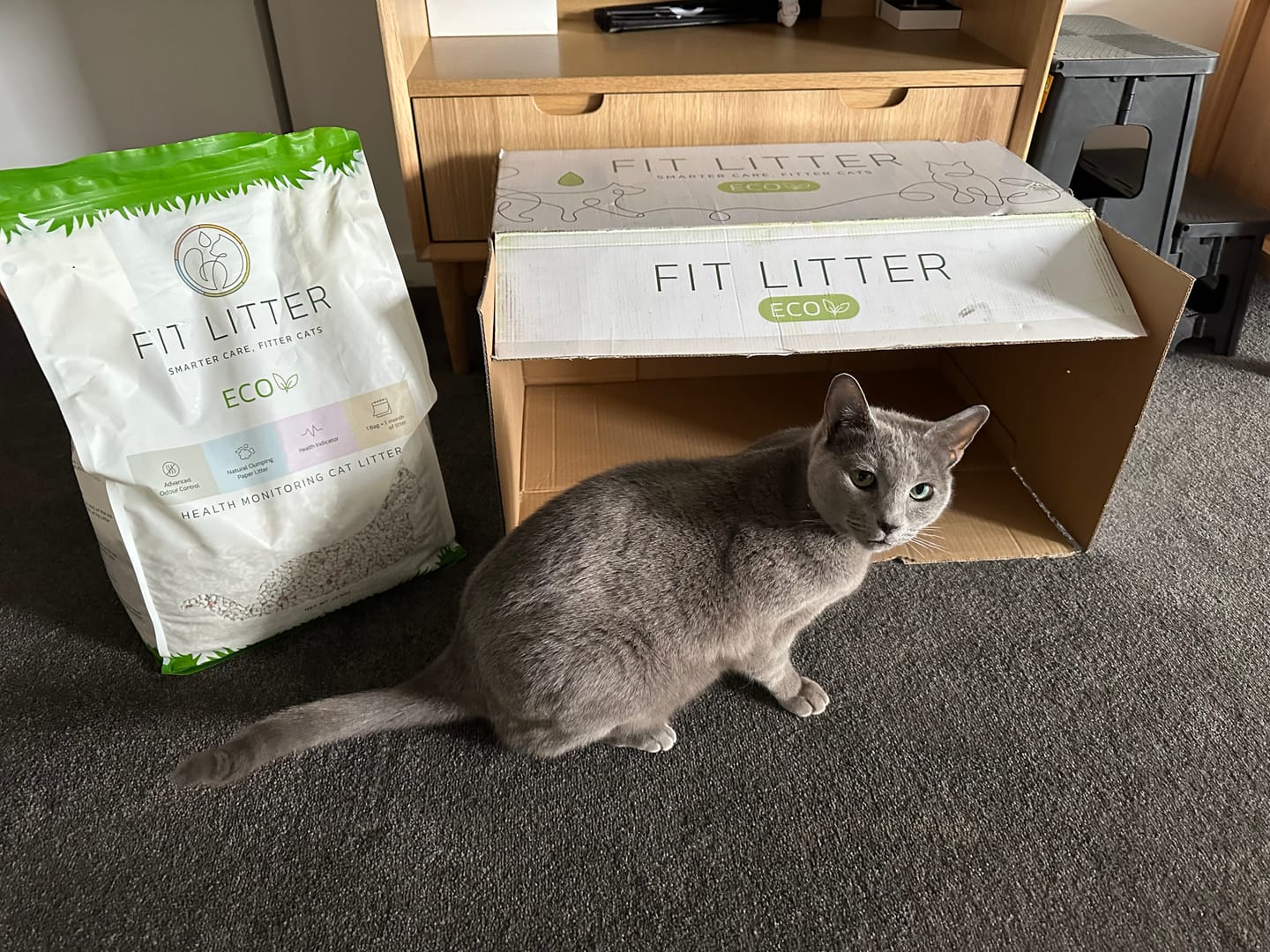 Customer photo review of Fit Litter ECO