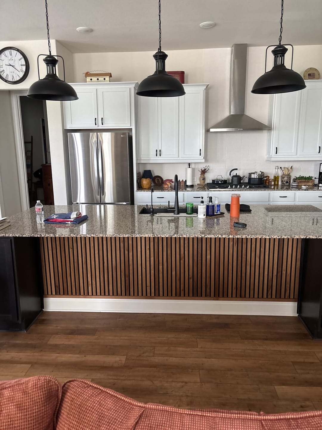 Customer photo review of Full Sample Box - Slat Wall Panel | 4 Panels per Box