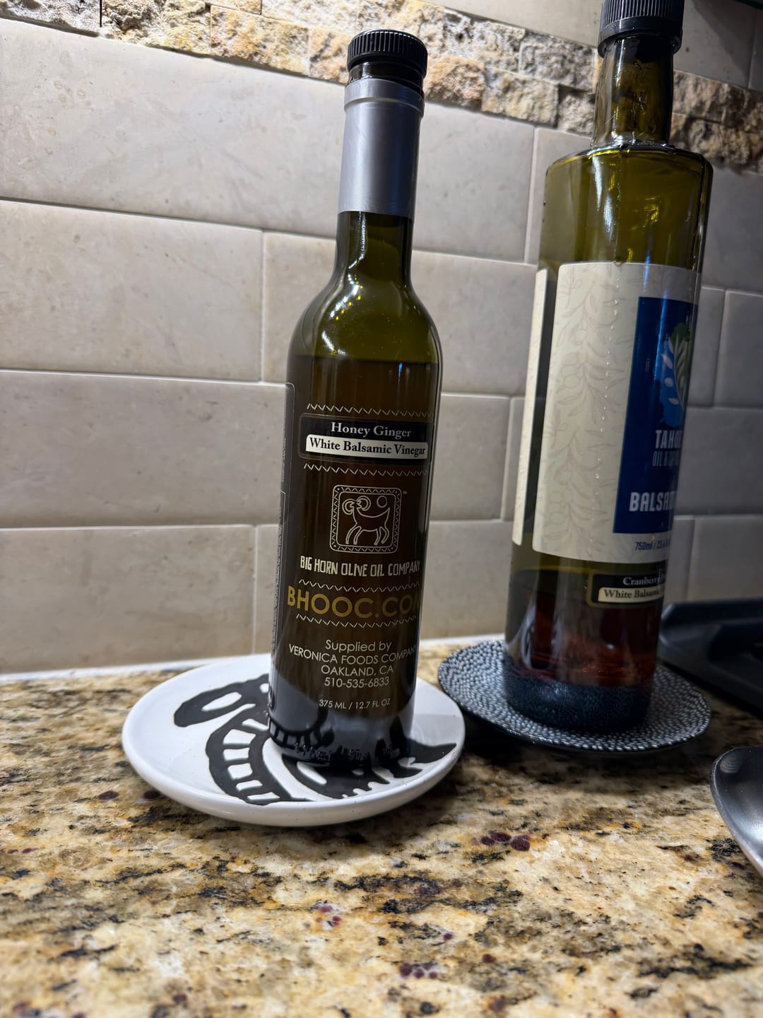 Customer photo review of Honey Ginger White Balsamic Vinegar