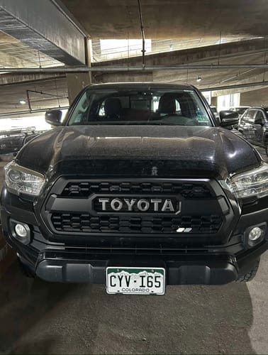 Customer photo review of TriColor 3 Color Grille Badge Emblem