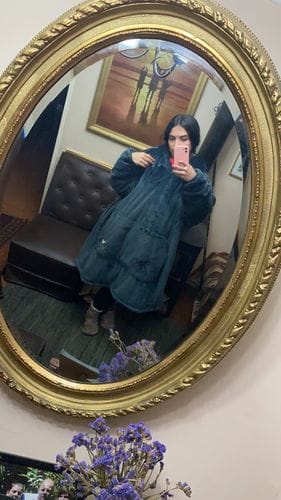 Customer photo review of Abrigo Oversize - Dolly Marengo Unisex