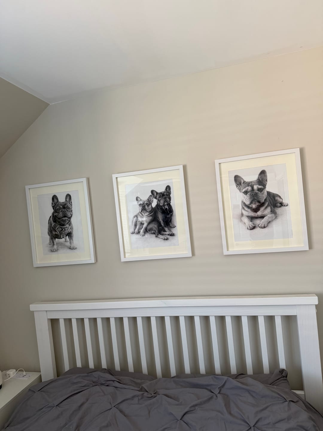 Customer photo review of Pencil Sketch - Personalised Poster