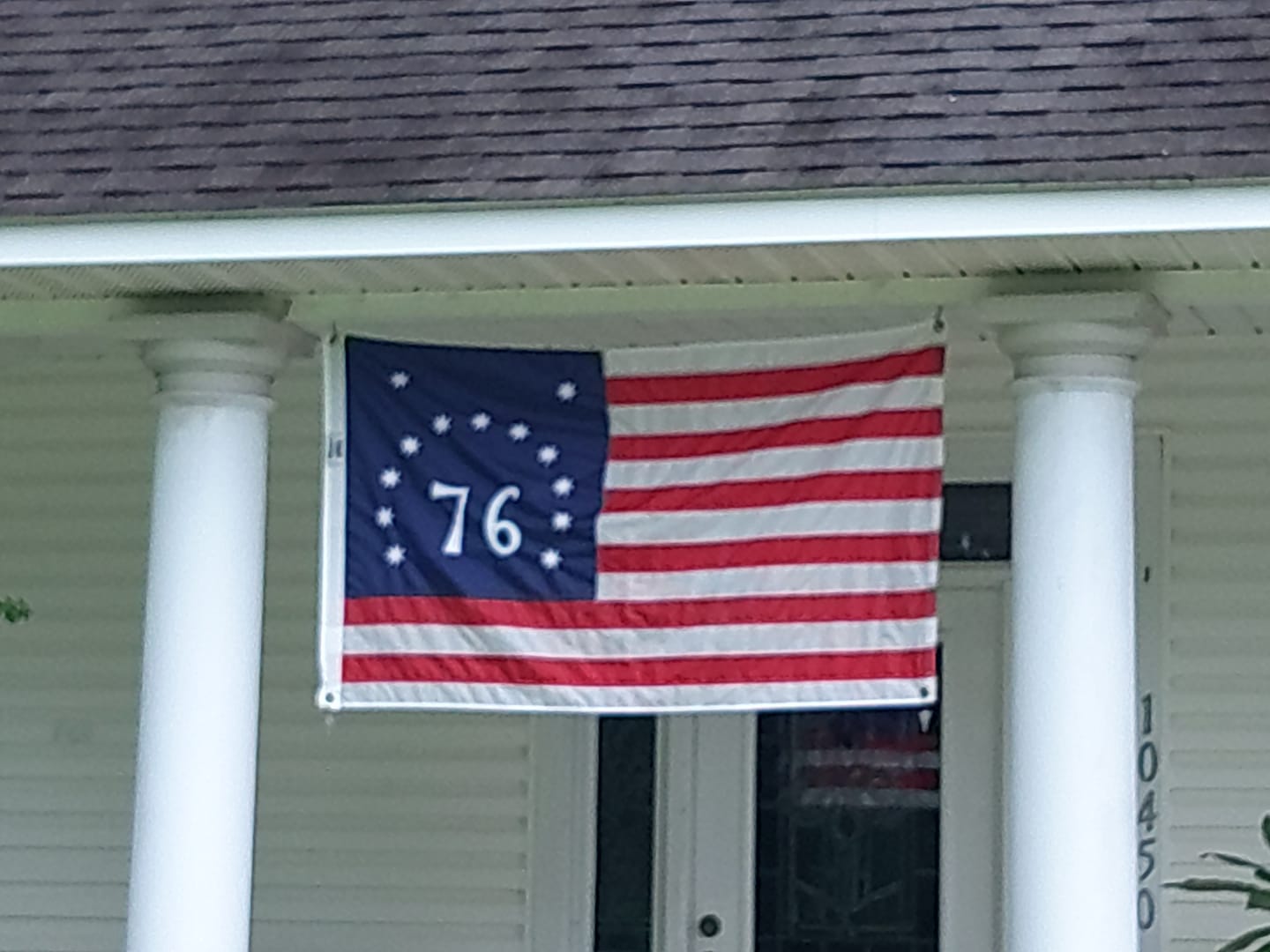 Customer photo review of 3' x 5' Bennington Flag