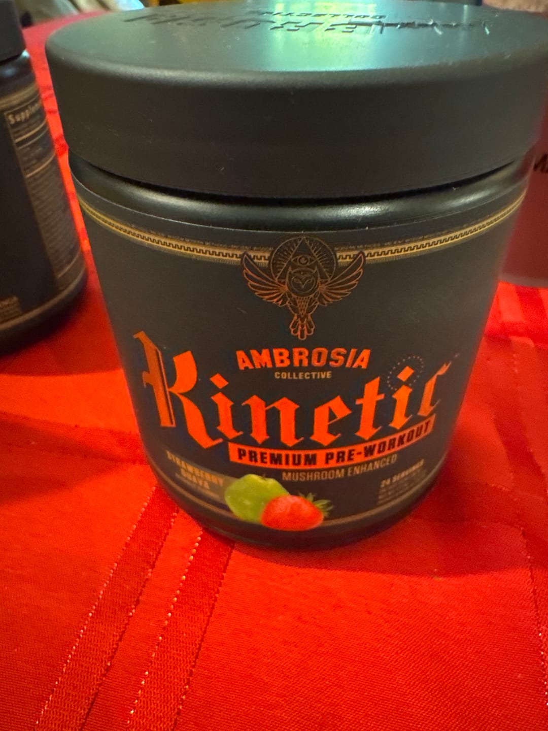 Customer photo review of Kinetic™ - Mushroom Enhanced Pre-Workout