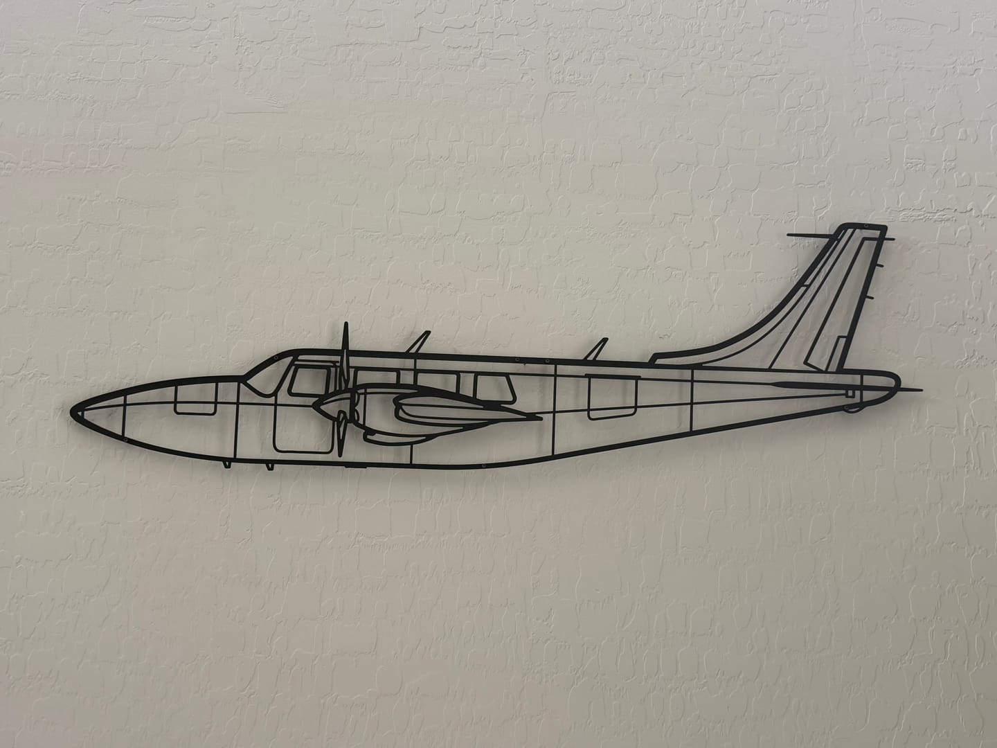 Customer photo review of Aerostar 601P Silhouette Metal Wall Art