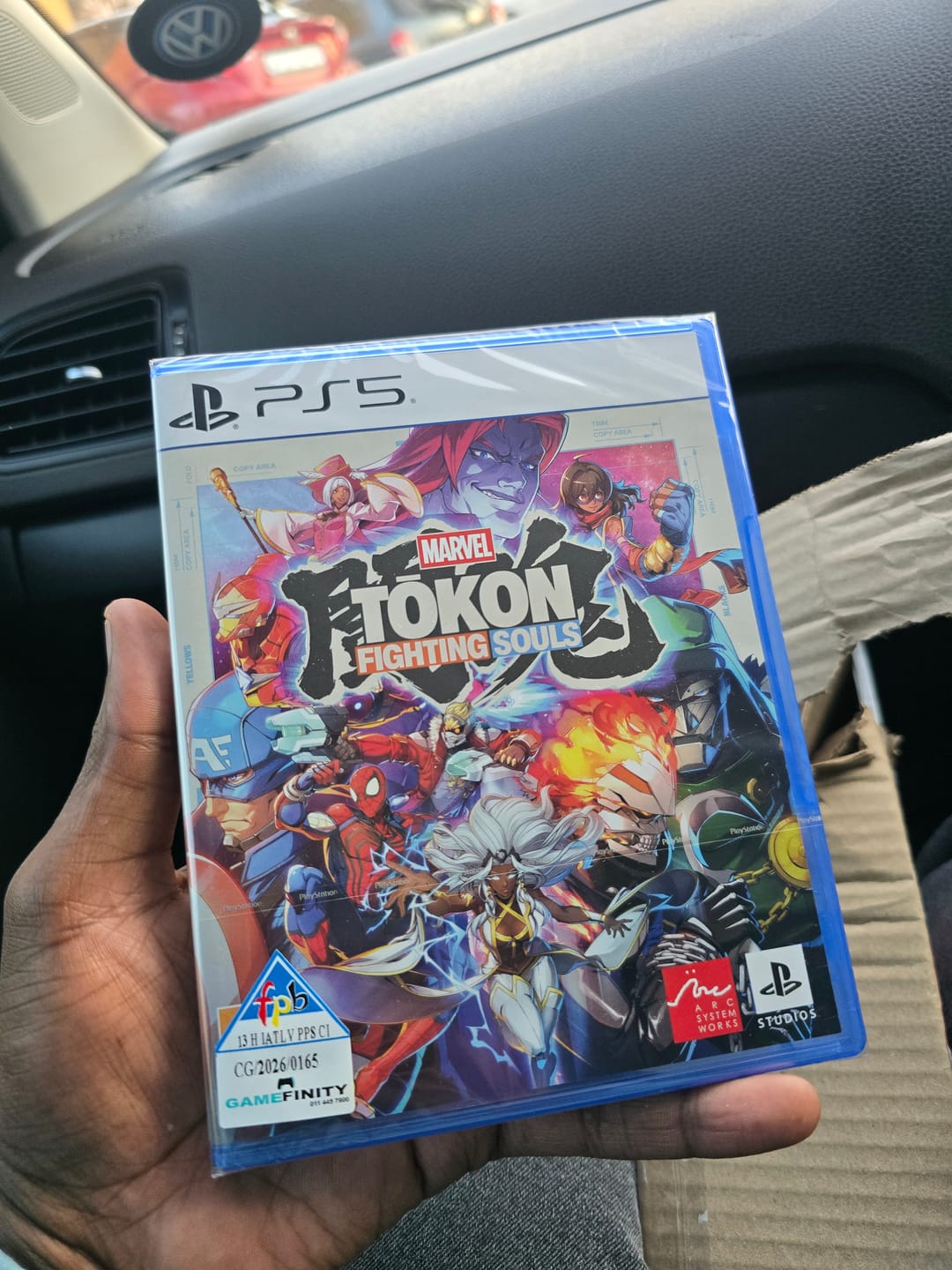 Customer photo review of MARVEL Tokon: Fighting Souls (PS5)