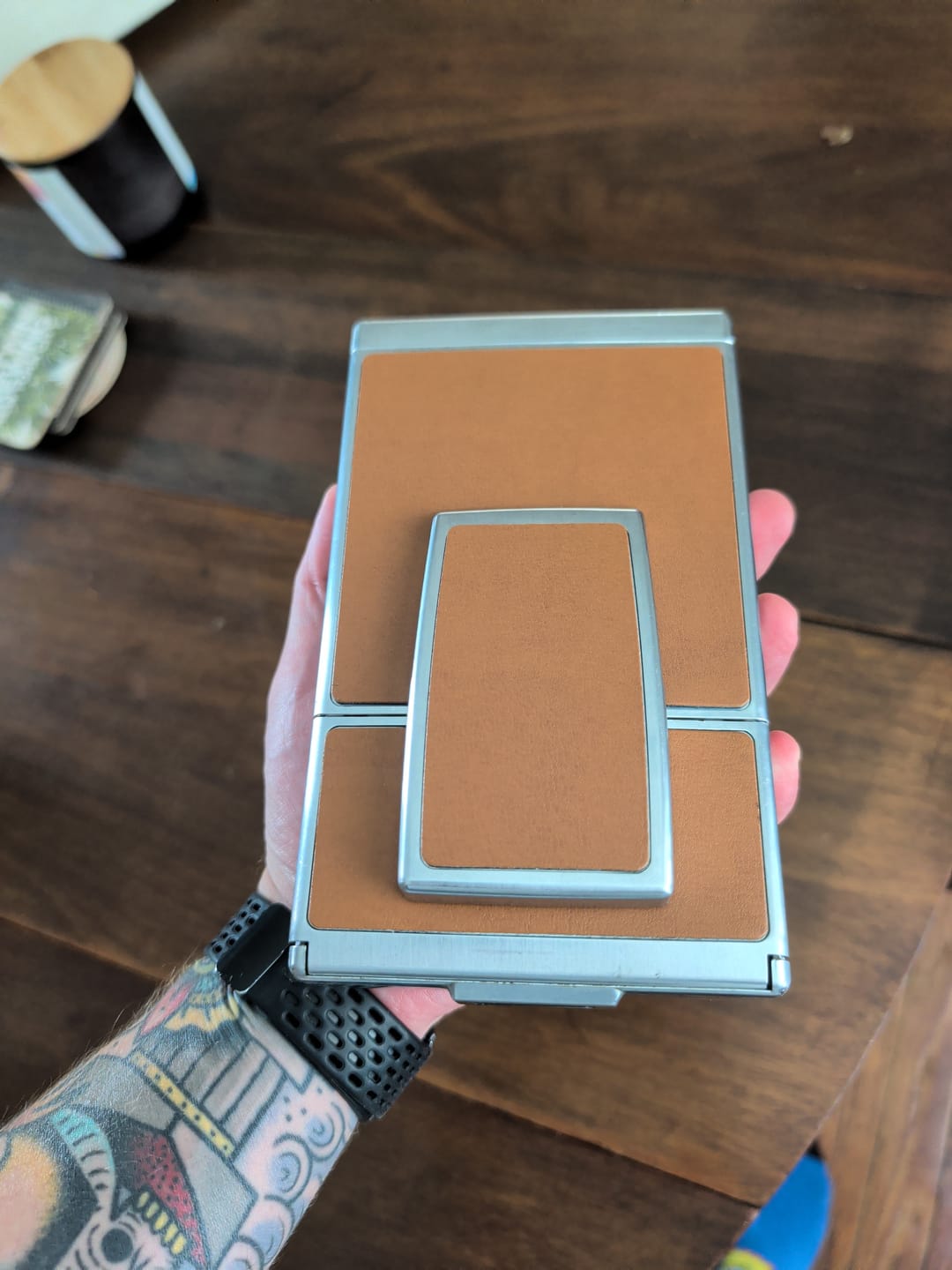 Customer photo review of Polaroid SX-70 Original Chrome Instant Camera