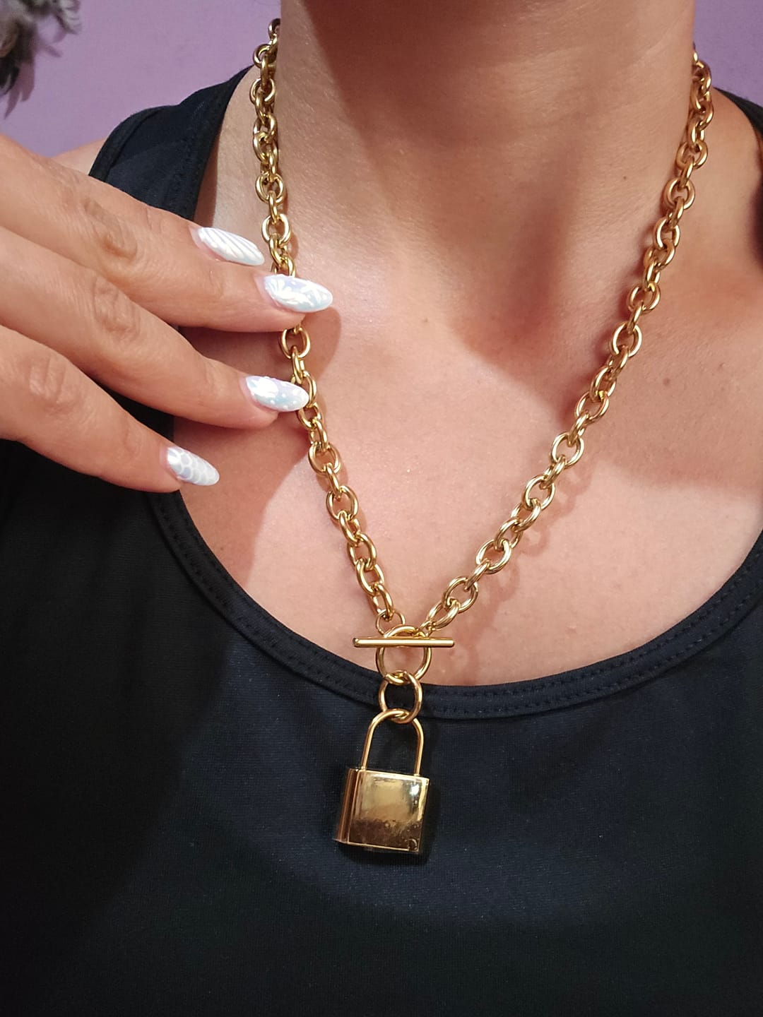 Customer photo review of Collar Candado
