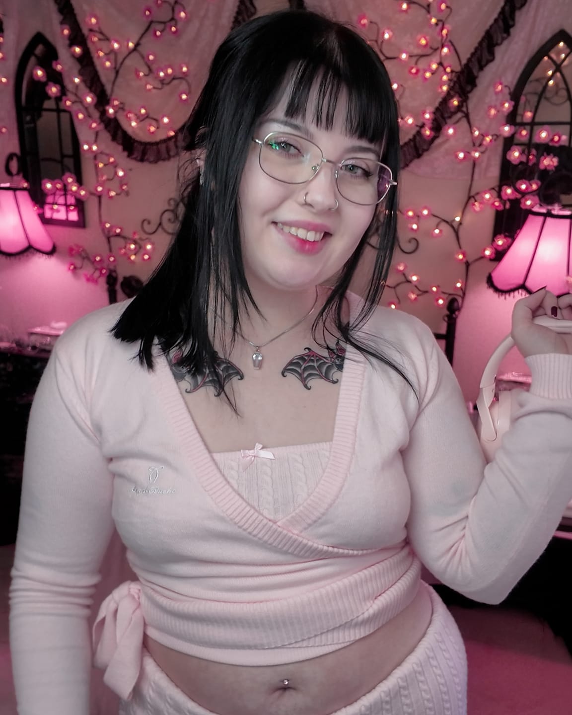 Customer photo review of Ballet Knit Wrap Cardigan