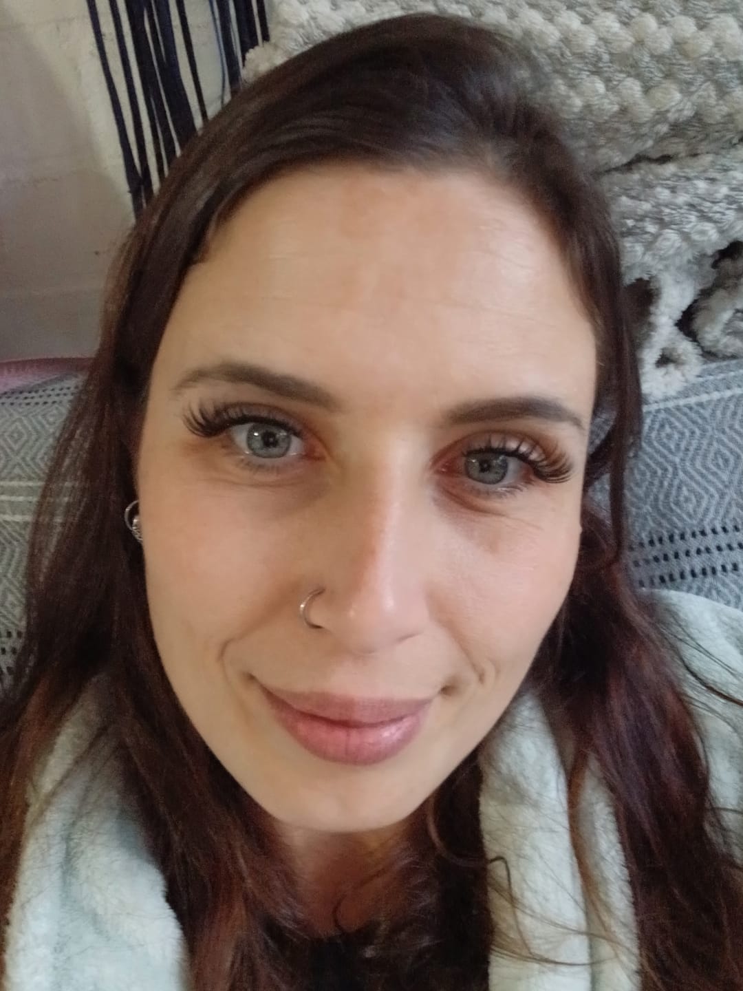 Customer photo review of Flora Lash Kit