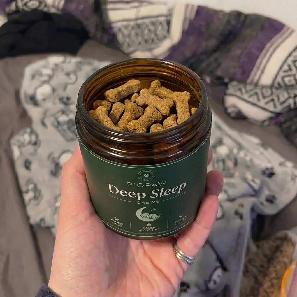 Customer photo review of BioPaw Deep Sleep Chews