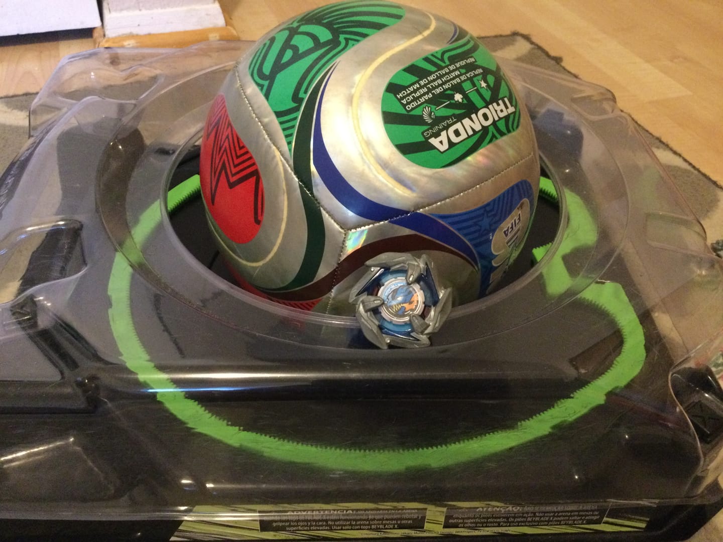 Customer photo review of Takara Tomy Beyblade X CX-07 Starter PegasusBlast ATr