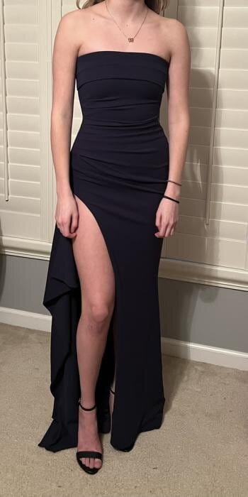 Customer photo review of Zarina Maxi Dress - Navy