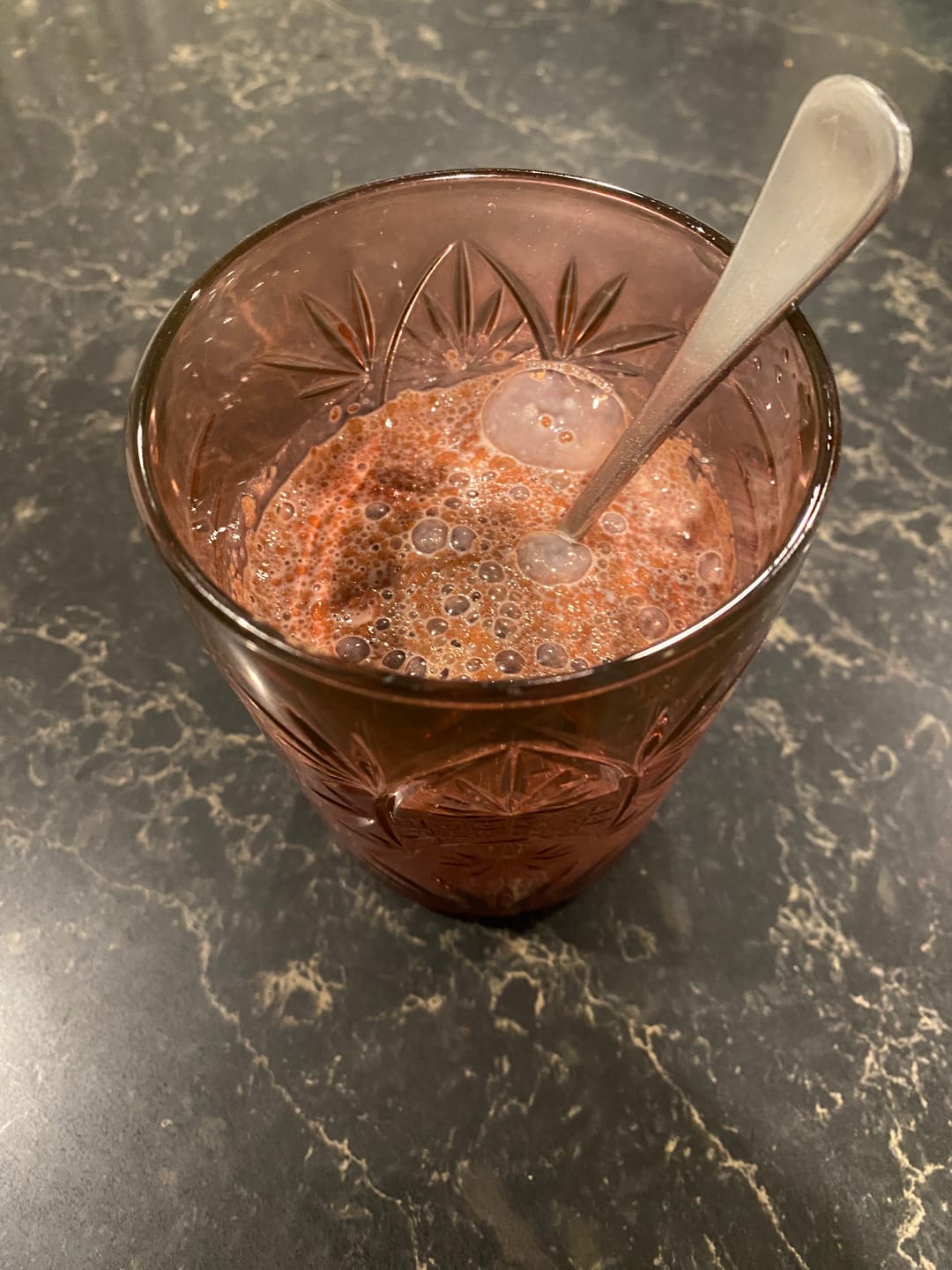 Customer photo review of Deluxe Lactation Hot Chocolate - GF, DF & SF